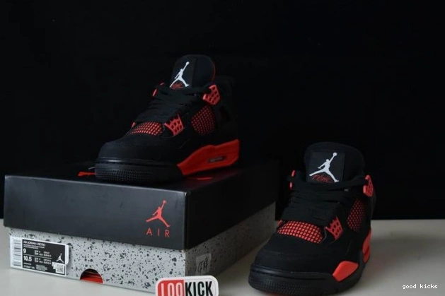 Rep Jordan Red CT8527-016 Air 4 Thunder 0804